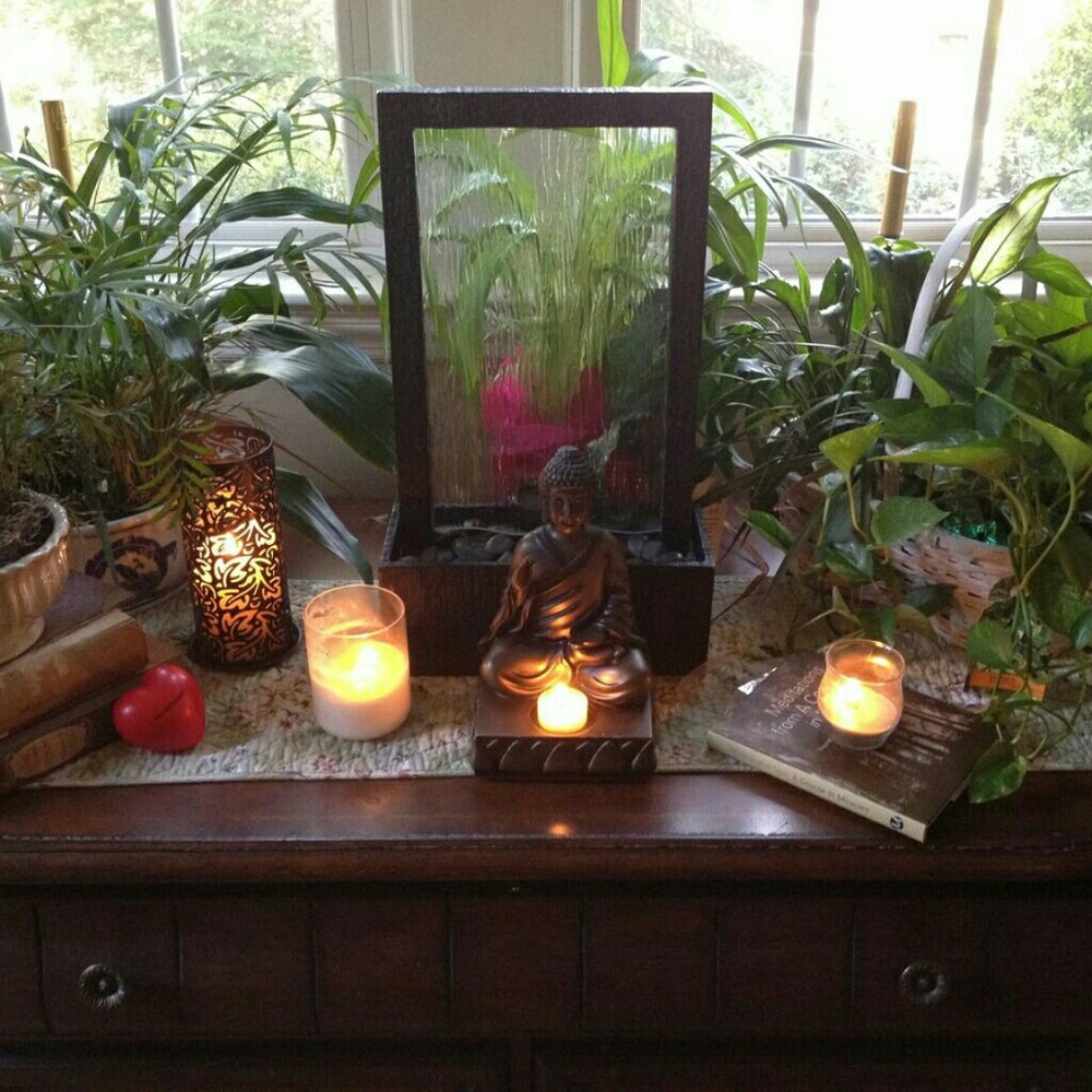 (ISO) Tabletop Waterfall Fountain